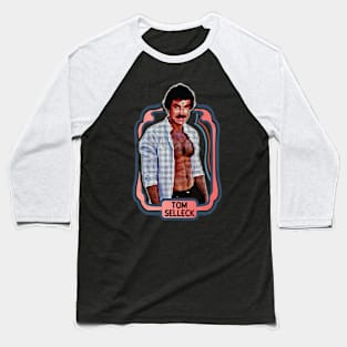 Sexy Tom Selleck Aesthetic Design Baseball T-Shirt